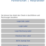 app buttons