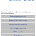app buttons standard