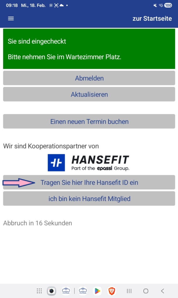 HF02 ID eintragen