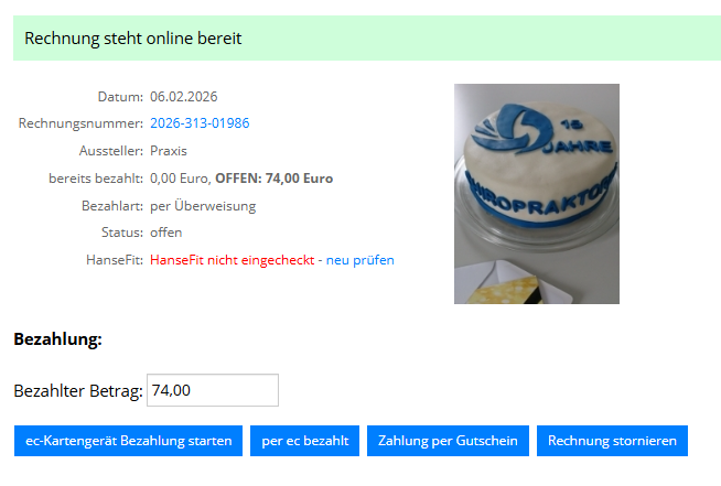 bezahlung no checkin