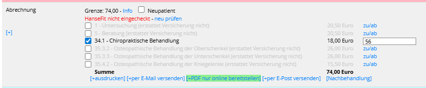 re vorschlag no checkin